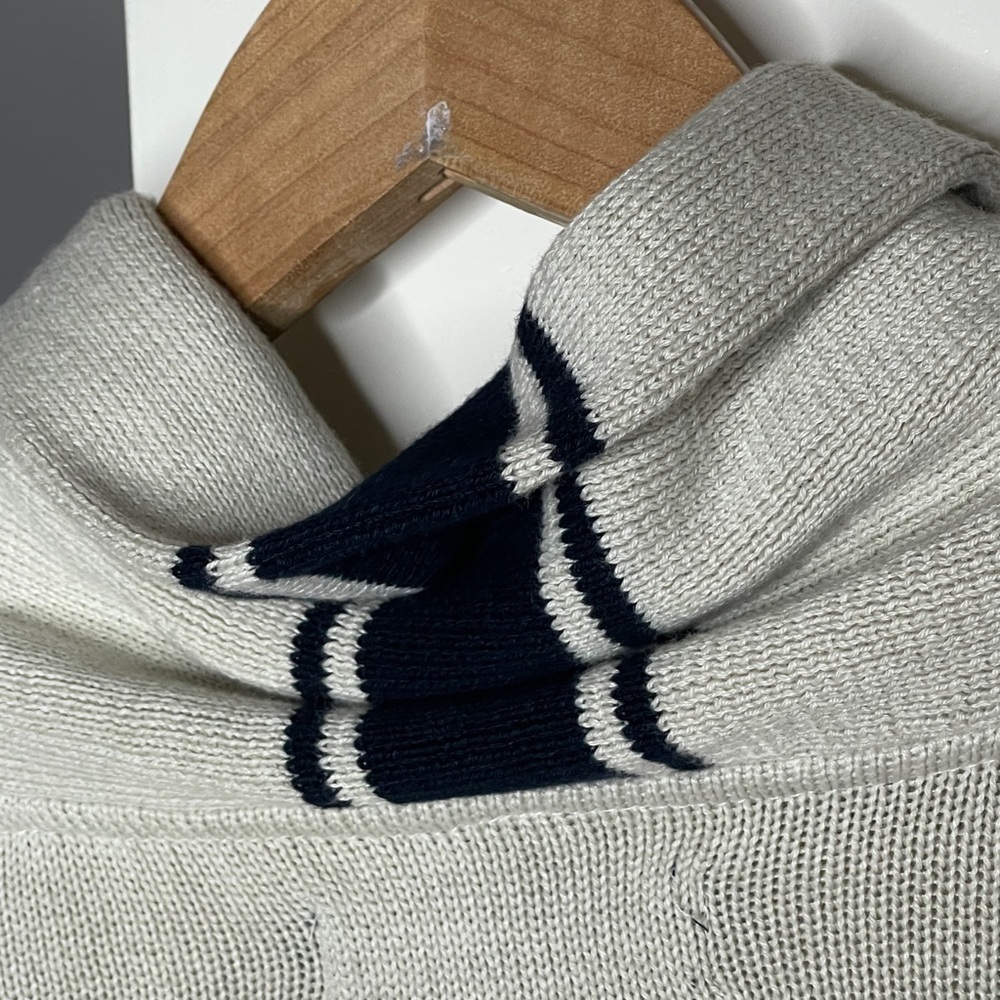 Mens U.S. Polo Assn. XXL Waffle Knit Cotton Blend High Collar Sweater - Picture 8 of 8